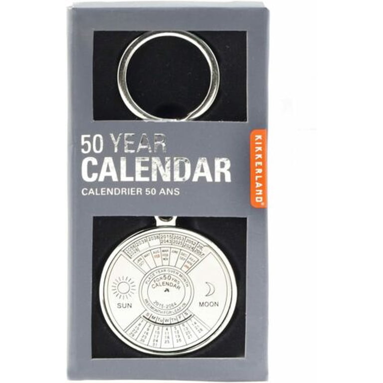 Kikkerland 50-Year Calendar 66724 - Walmart.com