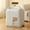 Blue-XL/BUXL, variant on Breathable Cotton Quilt Storage Bag with Clear Window Large Bedding Organizer for Comforters Blankets Closet