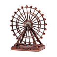 thumbnail image 1 of Abbracc Statue de Roue Rotative Sculpture Moderne pour Armoire TV de Table Étagère Cuivre, 1 of 9