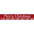 thumbnail image 2 of Allen, Kimberly 14x6 White Modern Wood Framed Museum Art Print Titled - Merry Christmas Canes, 2 of 4