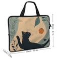 thumbnail image 2 of WERPE Cute Cat Laptop Bag Diving Fabric Tablet Cover Neoprene Computer Protective Handle Case 10inch, 2 of 5