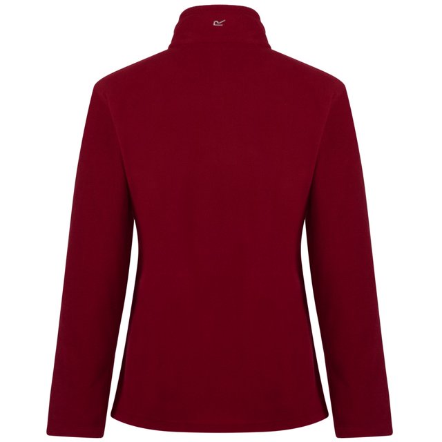 Regatta Great Outdoors - Forro polar con cremallera 1/4 modelo Sweetheart para mujer (Rojo Ruibarbo)