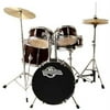 World Tour Junior Complete 5-Piece Drum Set, Wine Red Metallic