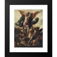 thumbnail image 2 of Cristóbal De Villalpando 19x24 Black Modern Framed Museum Art Print Titled - Saint Michael Vanquishing the Devil, 2 of 5