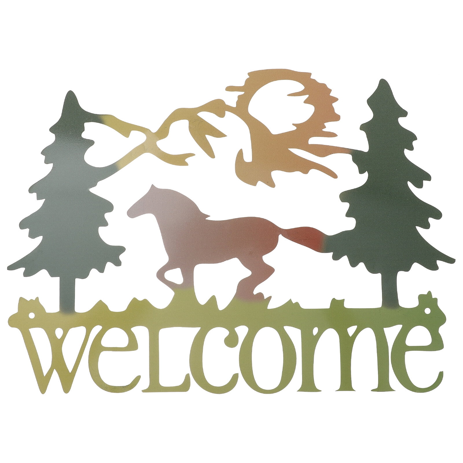 Creative Wrought Iron Wall Decoration Beautiful Metal Wall Art Home Decor