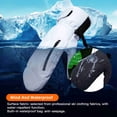 thumbnail image 4 of Riousery Waterproof Snowboard Mittens for Women Men Winter Ski Gloves Touchscreen Warm Insulated Mitts White, L (14.57 inches / 37.00 cm), 4 of 7