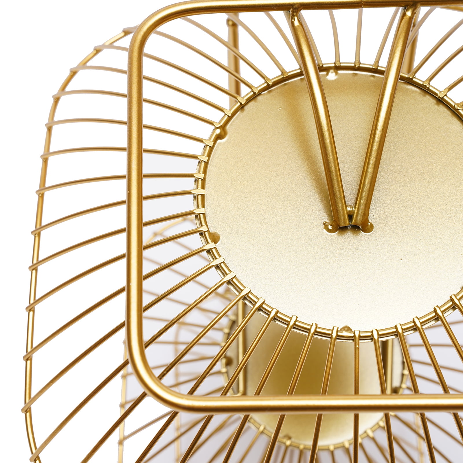 Dwellnix Fruit Basket, Metal Fruit Dish with 3 Tier Design, Black/Gold Color, Space-Saving for Kitchen, Elegant Stand for Fruits and Drying Rack with Wheels
