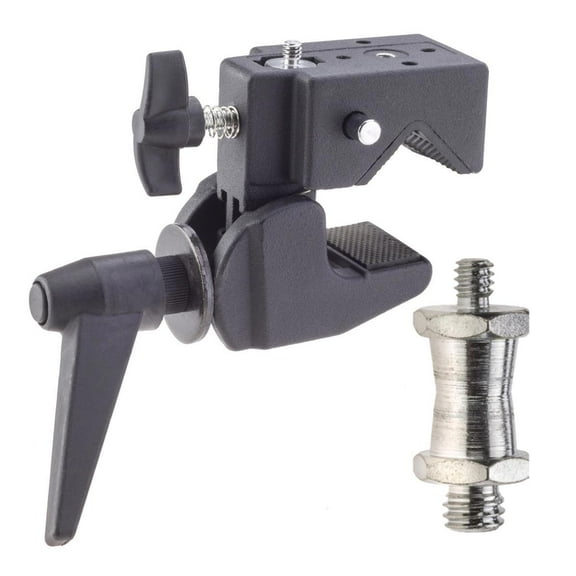 Flashpoint Super Clamp with Flush Mount 1/4"X20 / 3/8" AntiTwist Stud