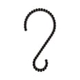 thumbnail image 6 of Utopia Alley Shower Hooks - Shower Curtain Rings for Bathroom - Rust Proof Shower Curtain Hooks for Shower Curtain or Liner - Set of 12, Matte Black, 6 of 10