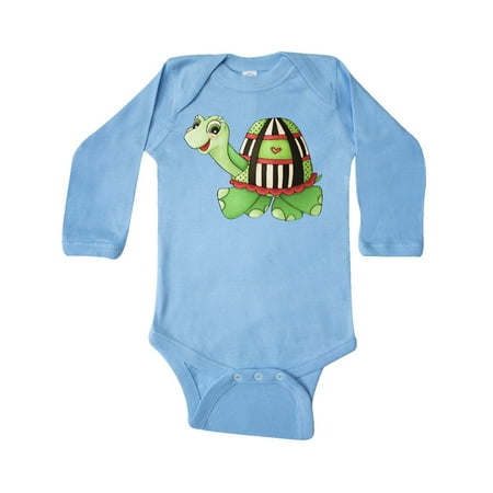 

Inktastic Zippy Turtle Gift Baby Boy Long Sleeve Bodysuit