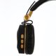 thumbnail image 2 of Moyic Auriculares PC Computadora Teléfono Con cable Auriculares inalámbricos de 3,5 mm Auriculares Estéreo plegable Auriculares para juegos Cables de audio/vídeo oro negro s, 2 of 6