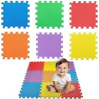Angels Large Soft Playmat Tiles 20x EVA Non-Toxic Foam, Colorful