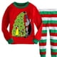 thumbnail image 3 of Pijamas de Papá Noel para niños y niñas, ropa de dormir de manga larga y pantalones de algodón, de 2 a 7 años, 3 of 4