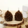 thumbnail image 7 of Christmas Pinecone Flameless Candle Light, LED Pinecone Candles, Battery Operated, Flickering LED Light Pinecone Candle for Christmas Home Party Indoor Decoration, 7 of 7