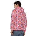 thumbnail image 4 of Naloa Festive Christmas Stocking Cheer Men’s Hoodies, Zip up Hoodie, Sweatshirts,Hoodies for Men Sizes S-3XL-Large, 4 of 5