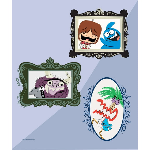 Cartoon Network's Foster's Home For Imaginary Friends Framed Kids Silk Touch Throw Blanket