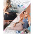 thumbnail image 2 of Travel Duffle Bag 37L Quilted Weekender Overnight Bag for Women with Laptop Compartment, Large Carry On Airport Bag with Wet Pocket & Shoe Bag, 2 of 3