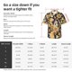 thumbnail image 5 of Balery Mushrooms Honeycomb Camisas hawaianas de manga corta para hombre, camisas playeras de corte holgado, camisas de vacaciones con botones,X-Large, 5 of 7