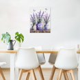 thumbnail image 2 of Farmhouse Lavender Wall Art for Bathroom Purple Floral and Butterfly in Vase and Inspirational Quotes on Rustic Wood Canvas Wall Art Flower Wall Art Paintings Living Room Decor,10L X 8W Inches, 2 of 7