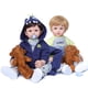 thumbnail image 2 of Muñeca renacida Decdeal Muñeca Reborn de 24 pulgadas, muñecas realistas para acompañar a bebés, vinilo de silicona y cuerpo de algodón, regalos para niños pequeños con abrigo azul marino y juguete de Decdeal Muñeca renacida, 2 of 6