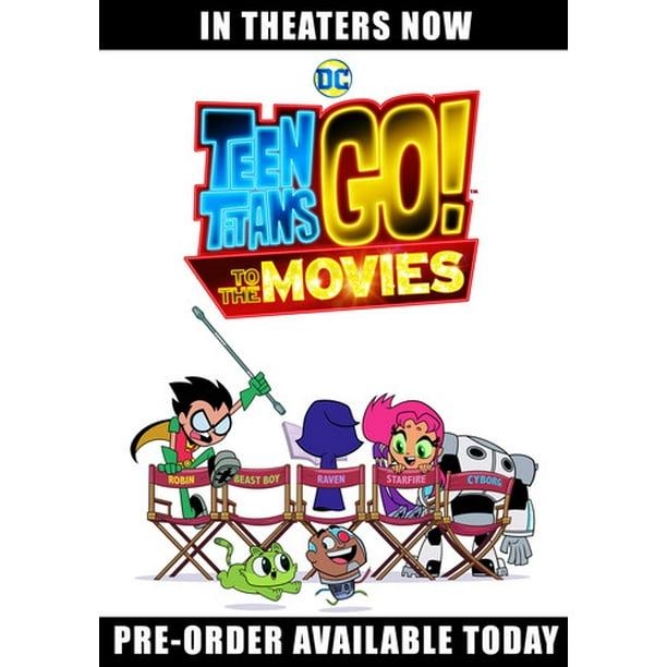 Teen Titans Go To The Movies Dvd Walmart Com Walmart Com