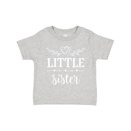 

Inktastic Little Sister Outfit Gift Toddler Toddler Girl T-Shirt