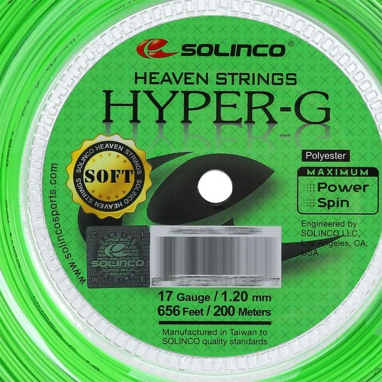 Solinco Hyper G Soft 16L Tennis String Reel