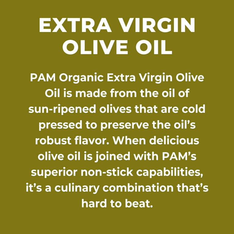 PAM Extra Virgin Olive Oil Cooking Spray, 5 oz