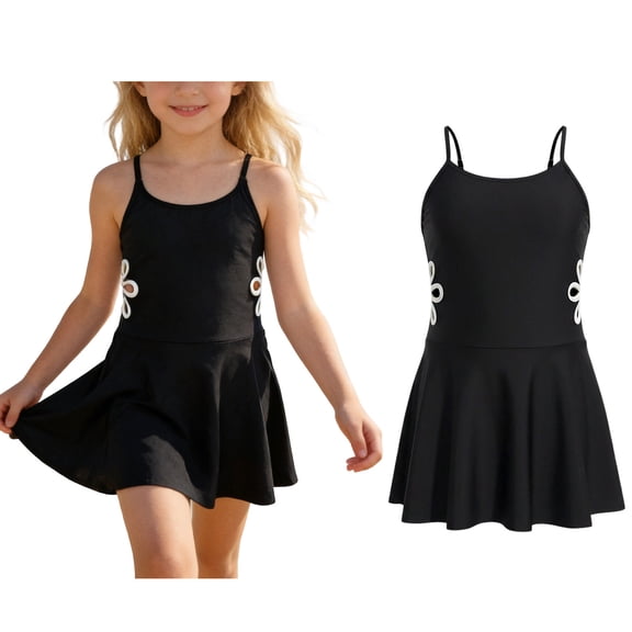 Girls Swimsuit Girls 1 Piece Swimsuit Quick Dry Toddler Bathing Suits Summer Beach Swimwear 9-10 Years