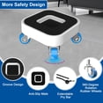thumbnail image 3 of Deslizadores De Plataforma Rodante Para Muebles Transportadores De Muebles Con 4 Ruedas Diseño De Ranura Mejorado Plataformas Rodantes Móviles Para Trabajo Pesado Capacidad De 750 Libras Juego De Herr, 3 of 5