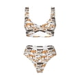 thumbnail image 5 of Honeii Shiba Inu Dog Print Women’s Bikini Set,Two Piece Swimsuit Bathing Suits,Stylish High Elasticity Swimwear for Beach and Pool, 5 of 7
