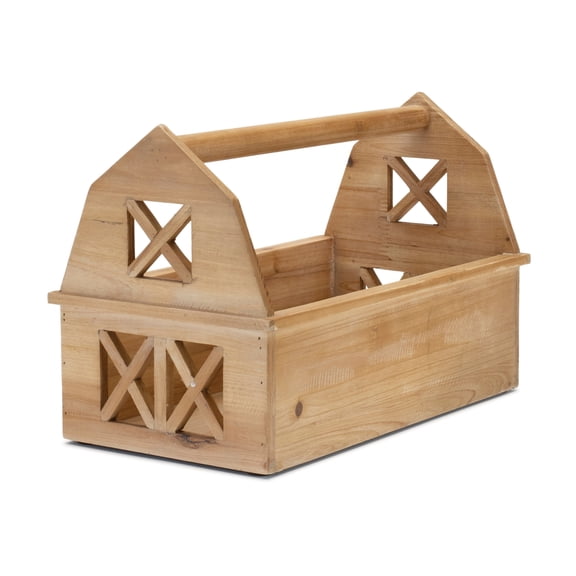 Melrose International Barn Trug 15"L x 3.25"W x 10"H Wood/MDF