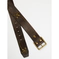 thumbnail image 2 of Bed Stu Women's Hudson Leather Belt - A250032-GD Medium, 2 of 2