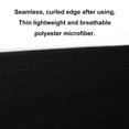 thumbnail image 5 of GOGO Black Bandana Balaclava Seamless Face Scarf Protection for Dust Outdoors-Black, 5 of 8