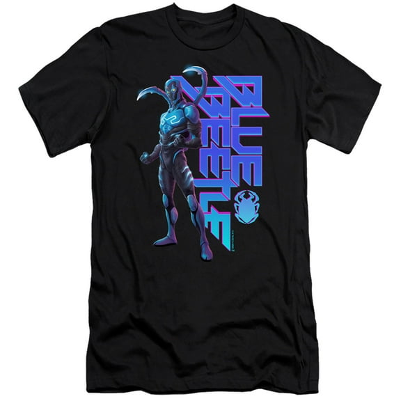 Blue Beetle (2023) Standing Unisex Adult Canvas Brand T Shirt