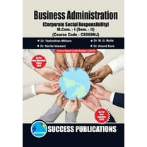 Corproate Social Responsibility, First Year, M.Com, Sem-II-English, (Paperback)