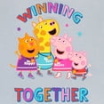 thumbnail image 2 of Peppa Pig Girls Winning Together T-Shirt Gray Sizes 2T-8, 2 of 2