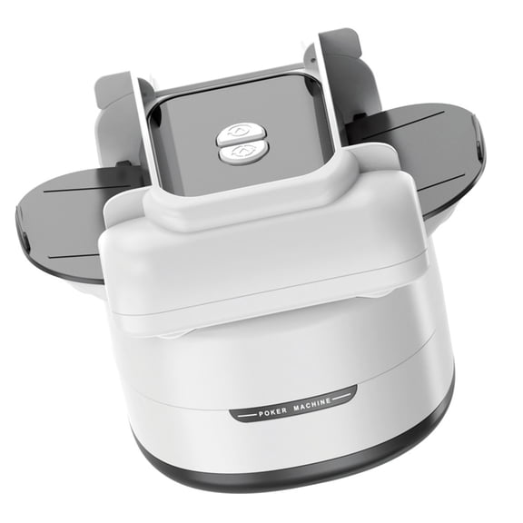 Zeiwohndc Quiet Poker Shufflers Automatic Card Shufflers Easy to Operate Handle 4 Decks