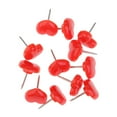 thumbnail image 4 of 50 Pcs Épingles à Pousser en Forme de Cœur Épingles de Dessin Autocollant pour Bureau - Rouge, 4 of 8