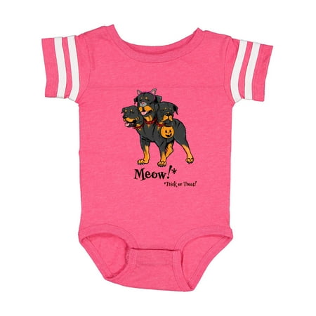 

Inktastic Cerberus in Cat Costume Trick or Treat Meow Gift Baby Boy or Baby Girl Bodysuit