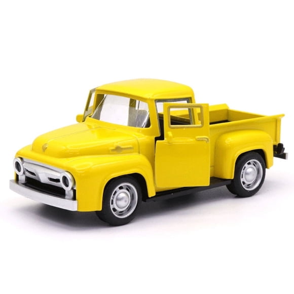 Janrevotw Vintage Metal Truck Model Desktop Decorations Children Gifts Toys Christmas Decorations Family Classic Country Pickup Truck Buggy Old Style Vintage Classic Cars Boys Toys