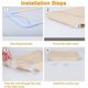 thumbnail image 3 of Window Cat Hammock - Suitable for Large Cats up to 25 kg, Lounger, Pet Bed - Suitable for Large Windows - Hanging Cat Bed - Black, 3 of 5
