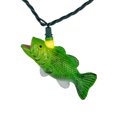 thumbnail image 6 of Northlight Bass and Bobber Patio Light Set - 6' Green Wire - 10ct, 6 of 6