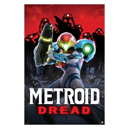 Pyramid America Metroid Dread Poster - (24 x 36-inch) - Perfect Wall Decor for Home and Room Decor - Iconic Metroid Art