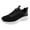 Black, variant on Slip on Sneakers Women Women Walking Shoes Mesh Breathable Casual Running Sneakers Pink,7
