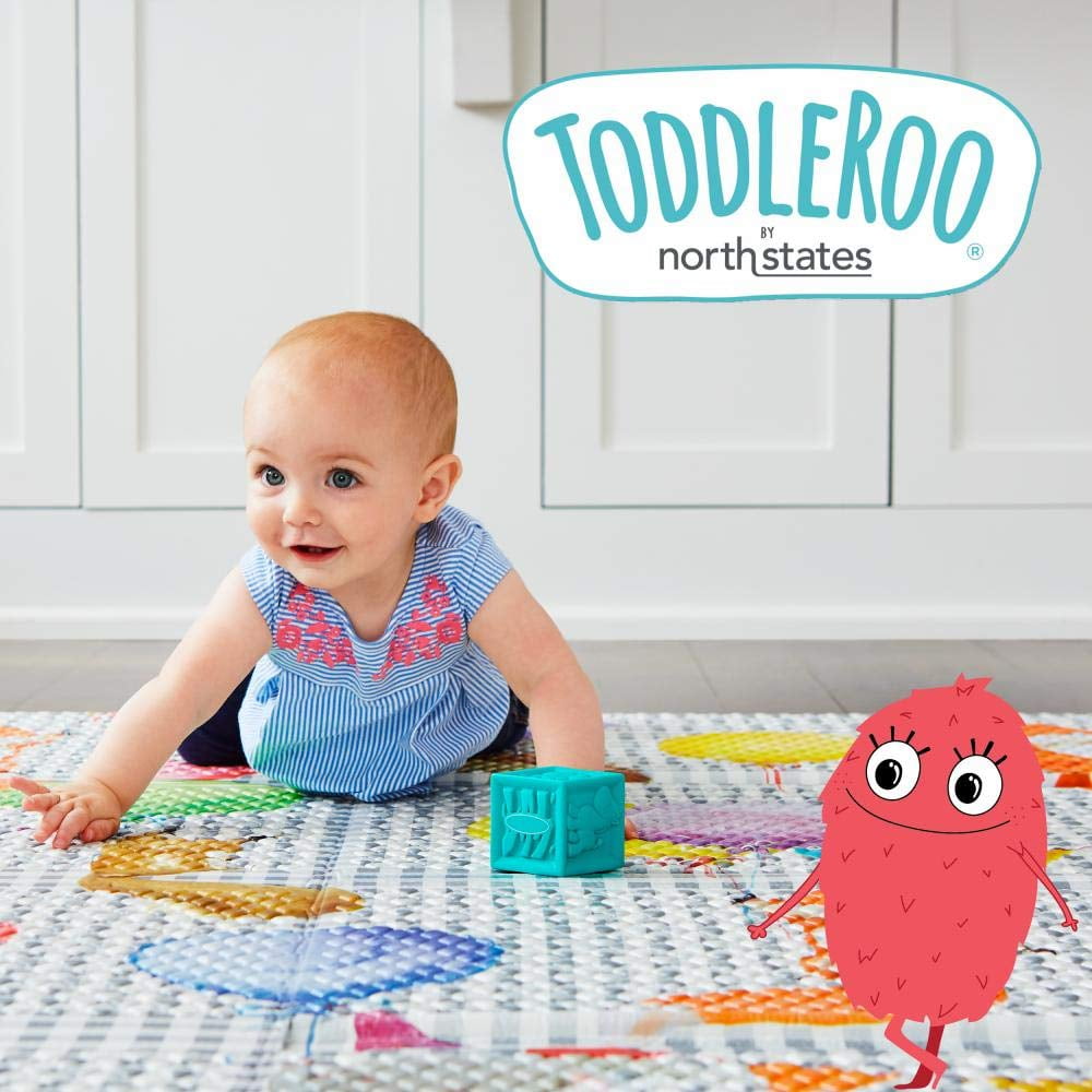 toddleroo by north states 6 panel superyard portable indoor outdoor playard