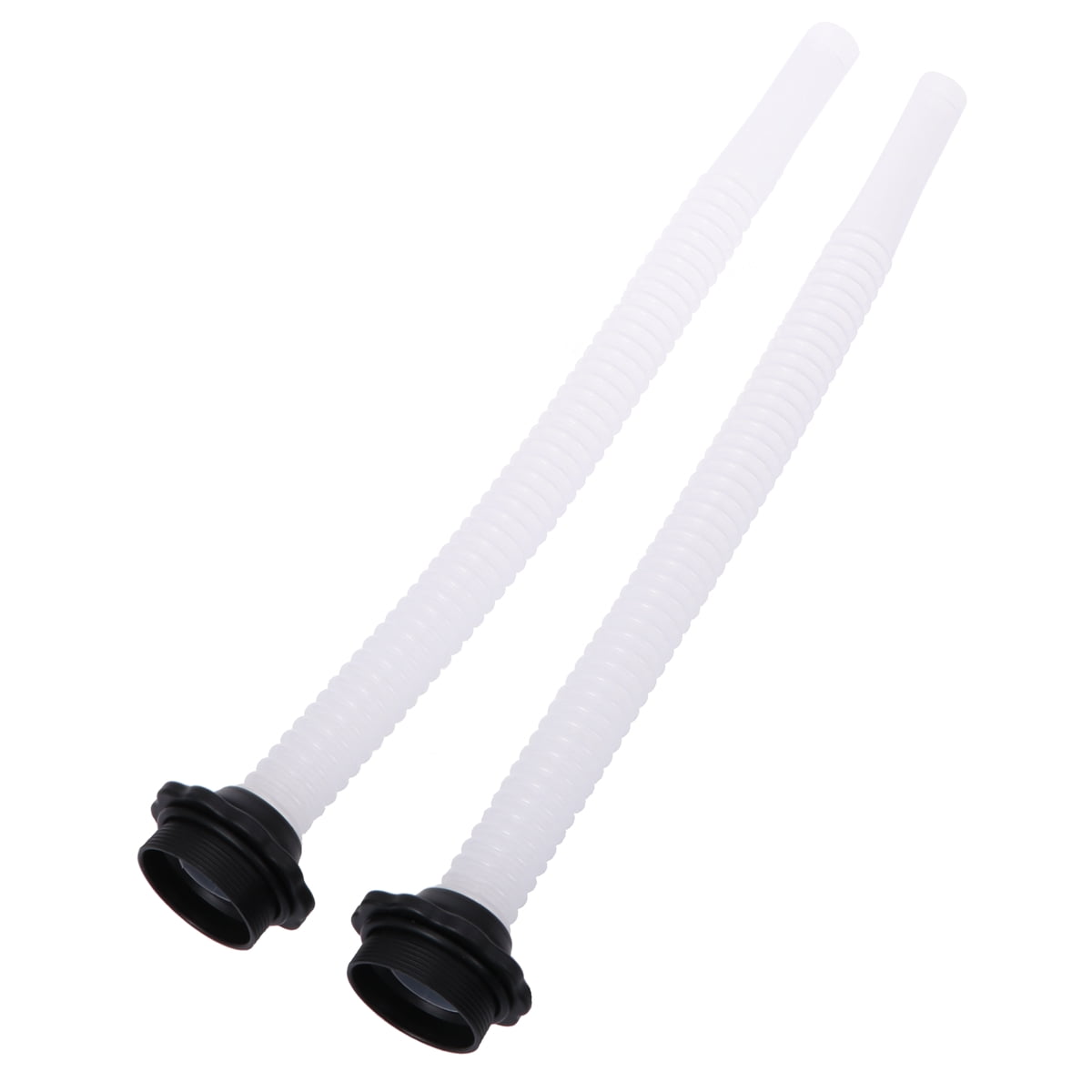 Shisuyan Durable Construction Plastic Hose Black 2Pcs 15.33X2.36X2.36in