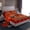Orange, variant on jejeloiu Football Game Twin Sheet Sets,Gray Green Bedding For Teens 3 Pieces