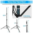 thumbnail image 3 of EMART Heavy Duty Backdrop Stand, 8.5 x 10ft Adjustable Photo Background Support System Kit with Carry Bag for Photography, 3 of 7
