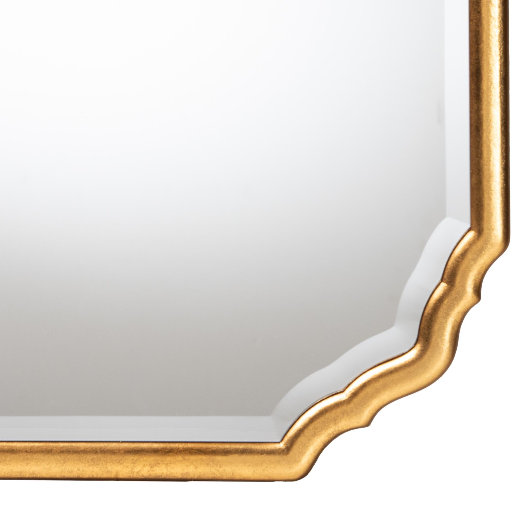 Baxton Studio Pacino Vintage Mirror, Antique Goldleaf